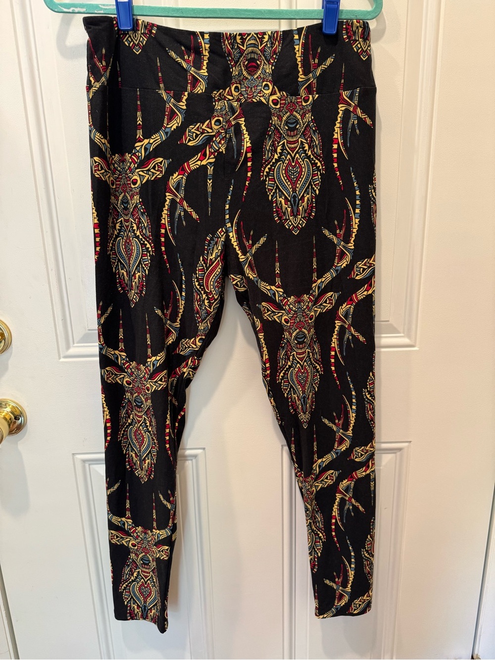 New LuLaRoe mosaic deer buck leggings